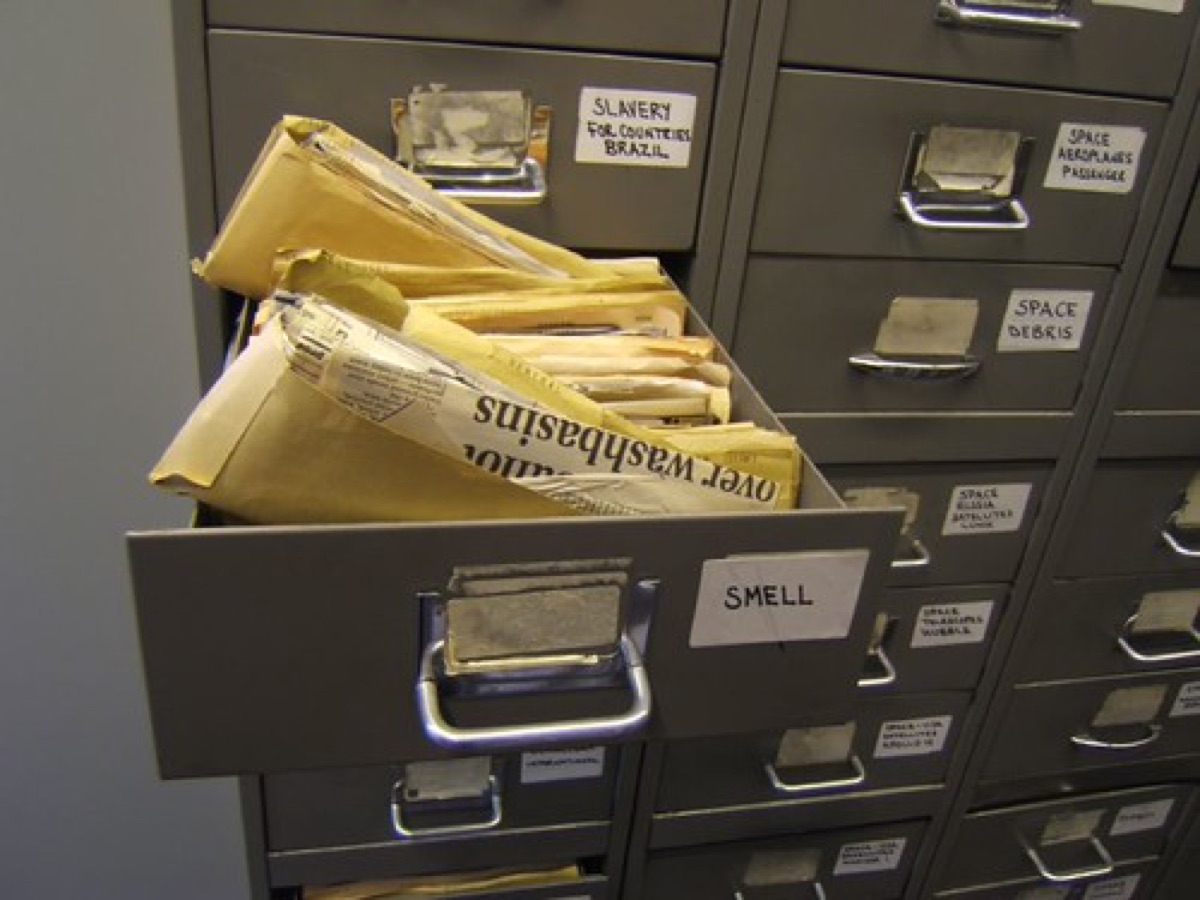scatola di archiviazione dati sicura