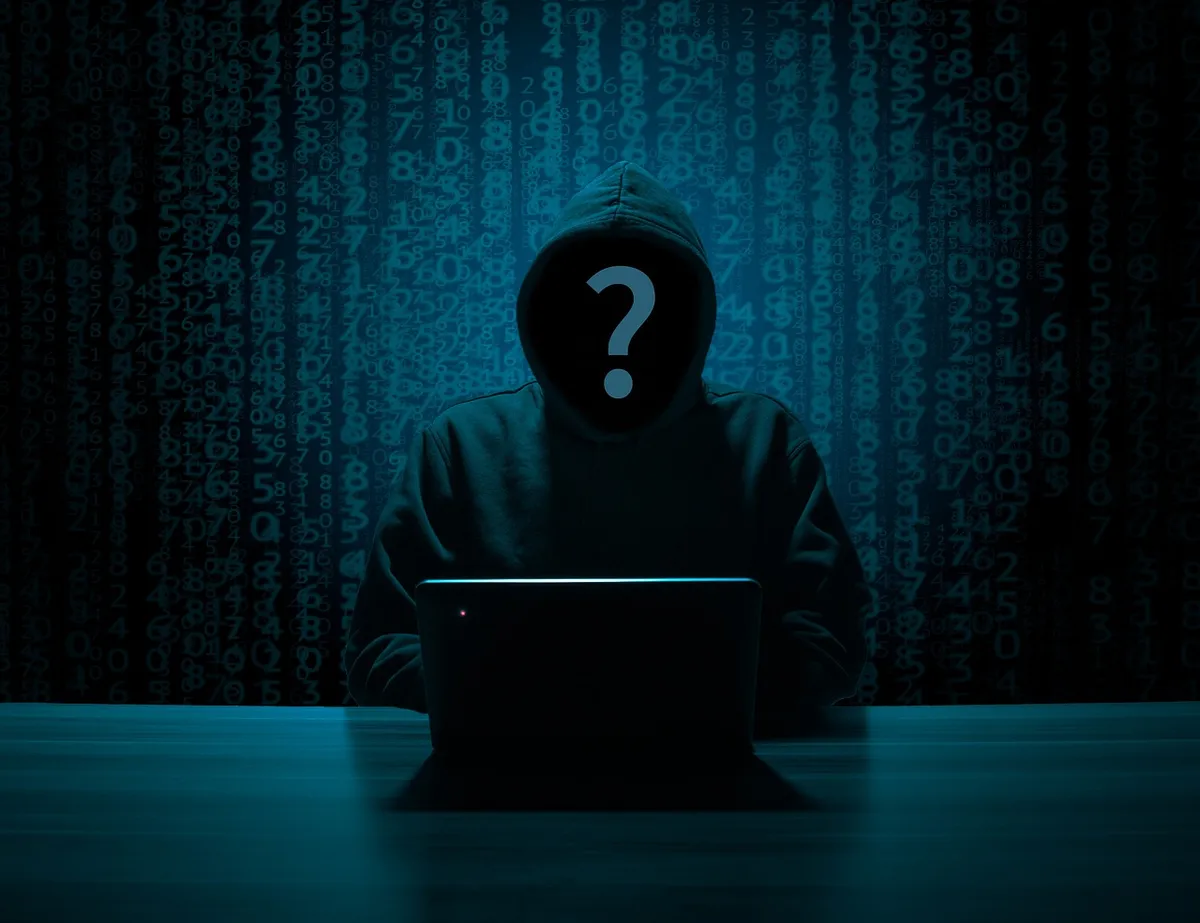 hacker, silhouette, hack, anonymous, anonymity, question mark, computer crime, cybercrime, cyber crime, criminal, illegal, computer, digital, data, internet, se