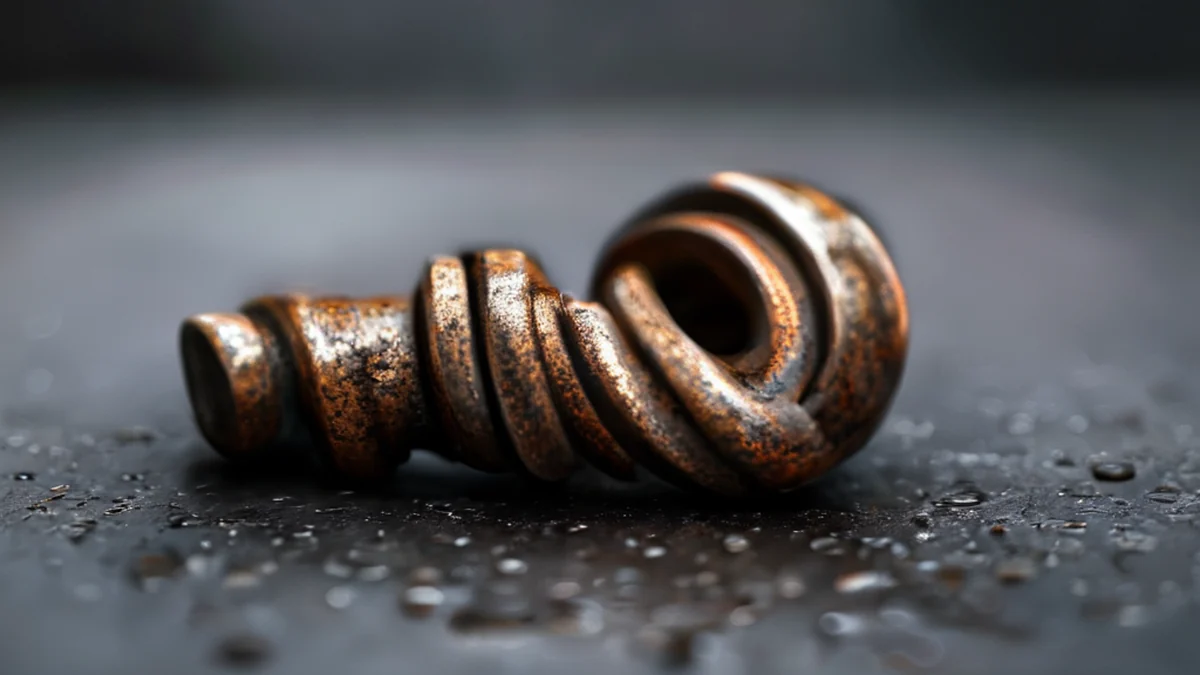 Een bolt spring is een gewikkeld metaalstuk dat wordt gebruikt in mechanische apparaten voor spanning of compressie.