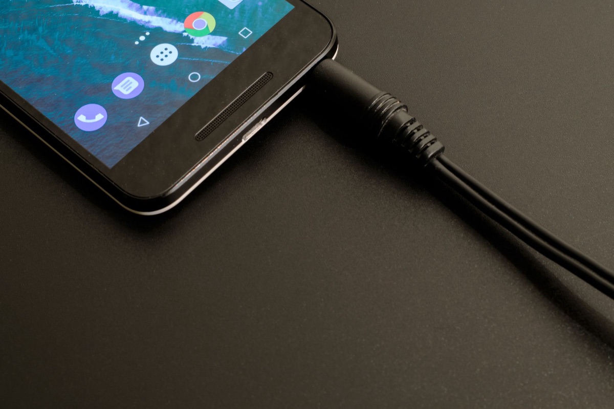 cable de carga para teléfono inteligente