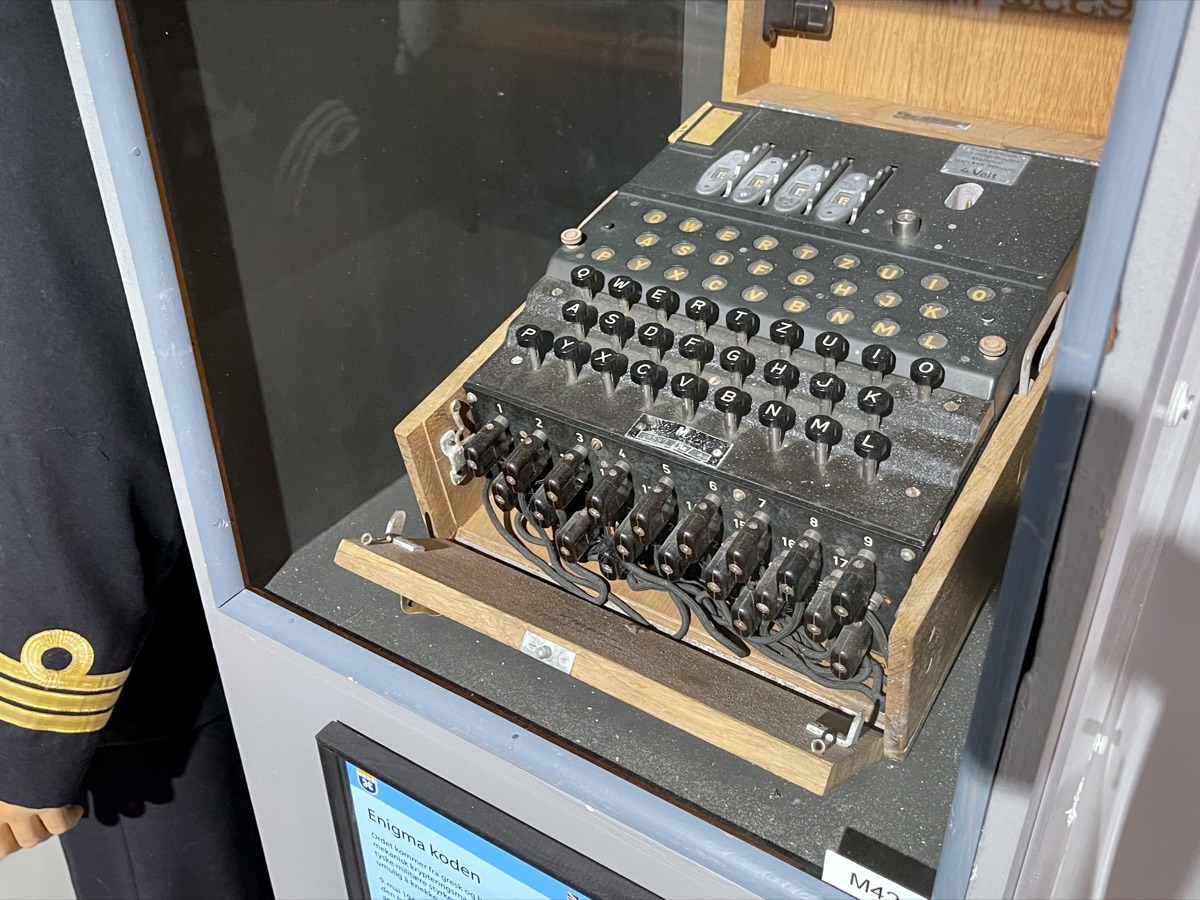 恩尼格瑪密碼機博物館展示